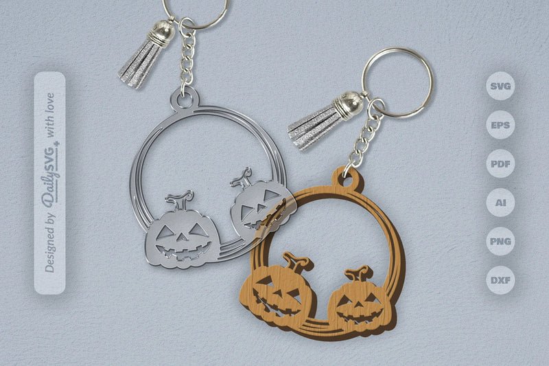 Halloween Pumpkin SVG Bundle 8 - CraftNest - Digital Crafting and Art
