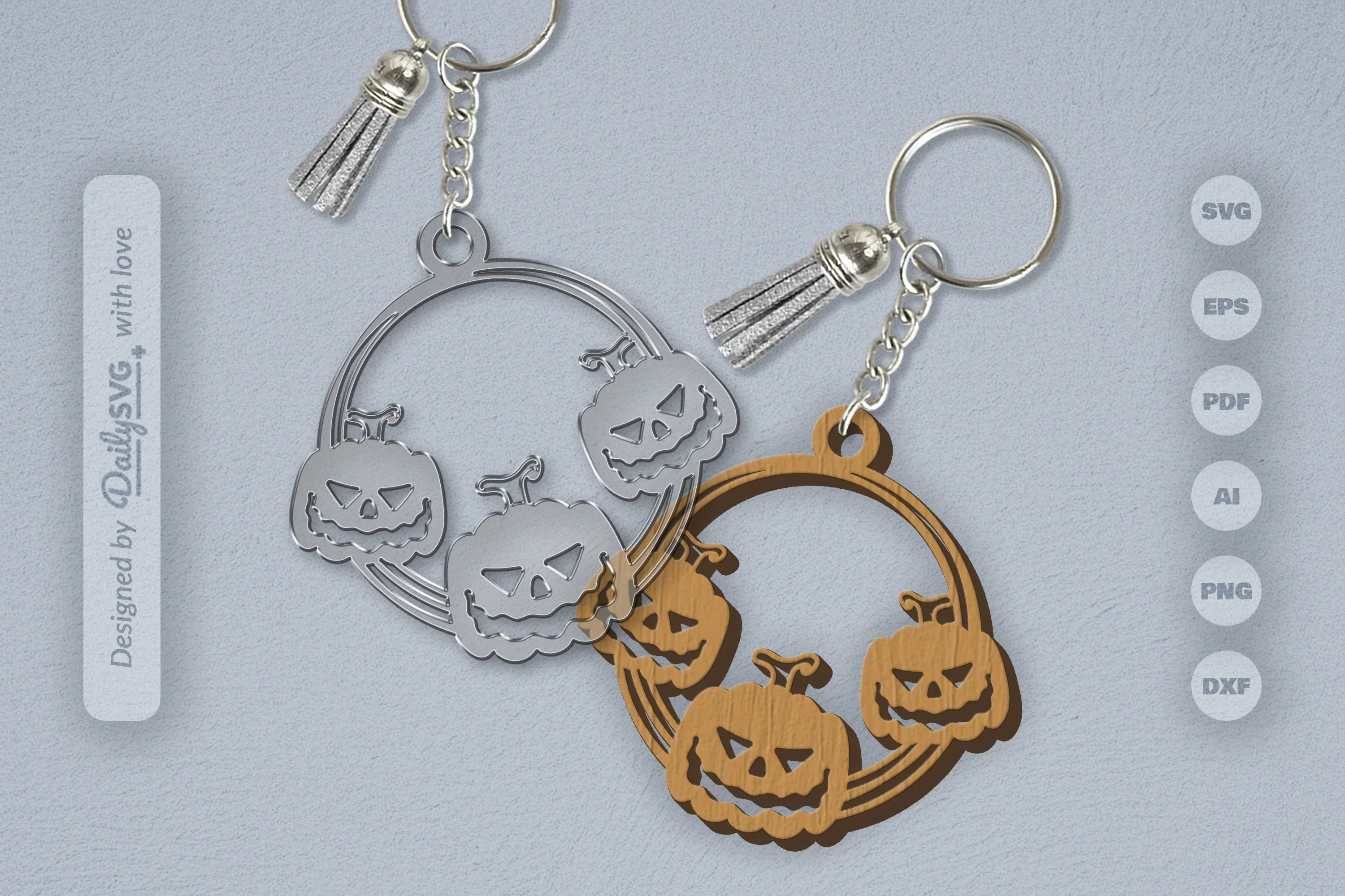 Halloween Pumpkin SVG Bundle 5 - CraftNest - Digital Crafting and Art
