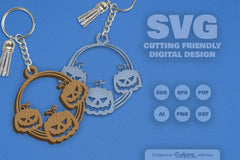 Halloween Pumpkin SVG Bundle 5 - CraftNest - Digital Crafting and Art