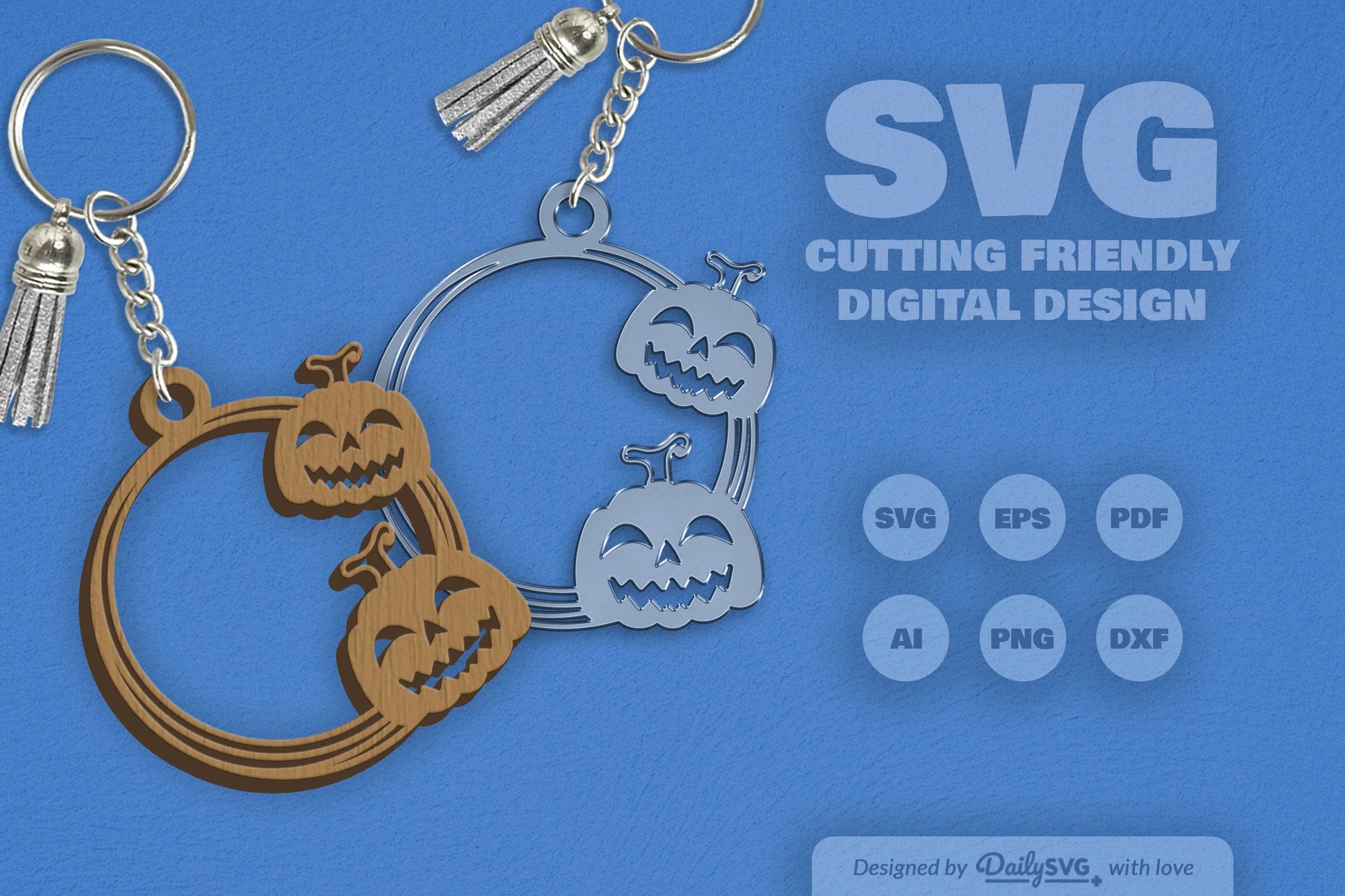 Halloween Pumpkin SVG Bundle 4 - CraftNest - Digital Crafting and Art
