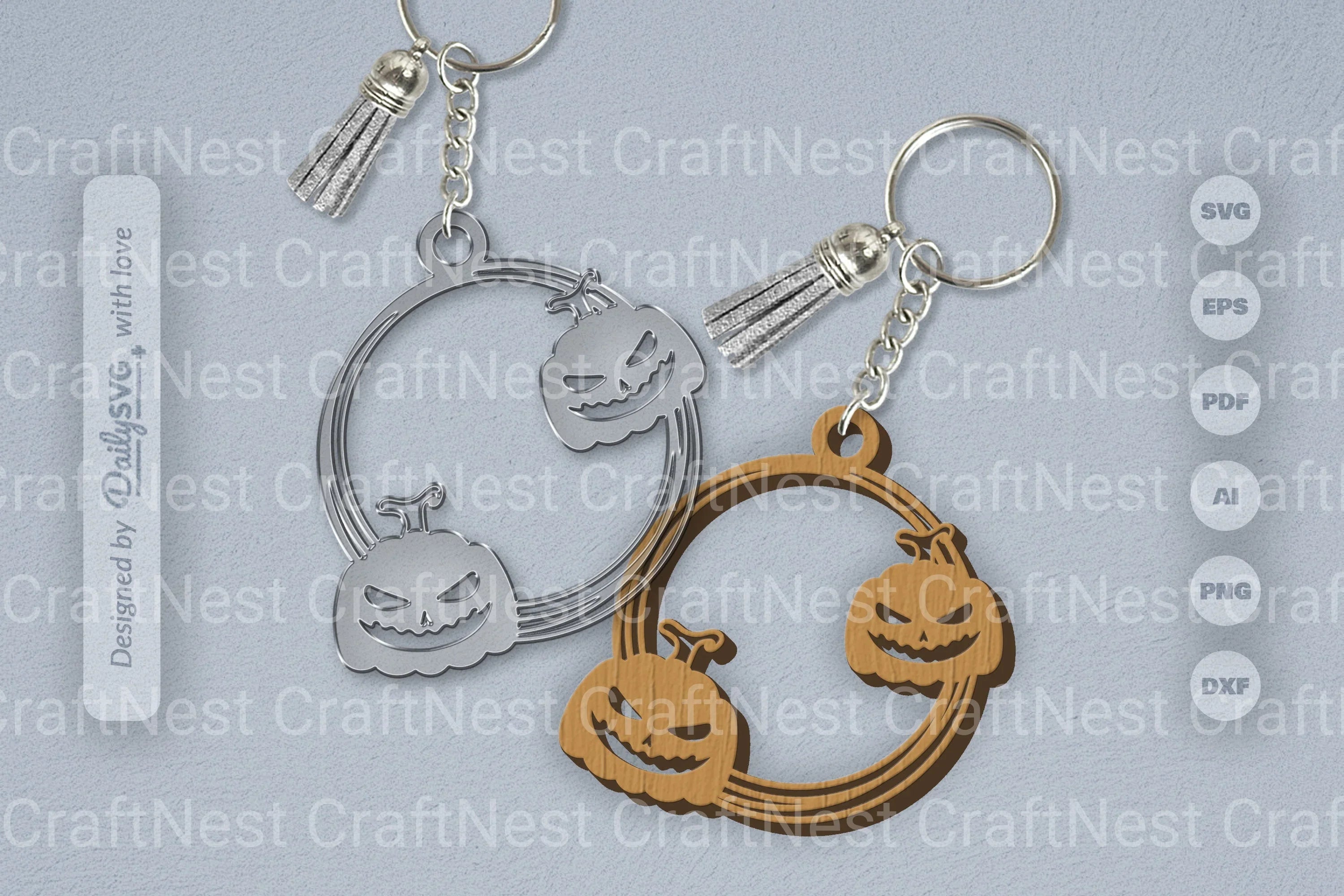 SVG Halloween Pumpkin Round SVG Bundle