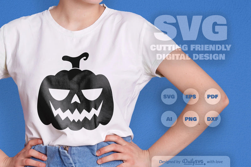 Halloween Pumpkin SVG Bundle 23 - CraftNest - Digital Crafting and Art