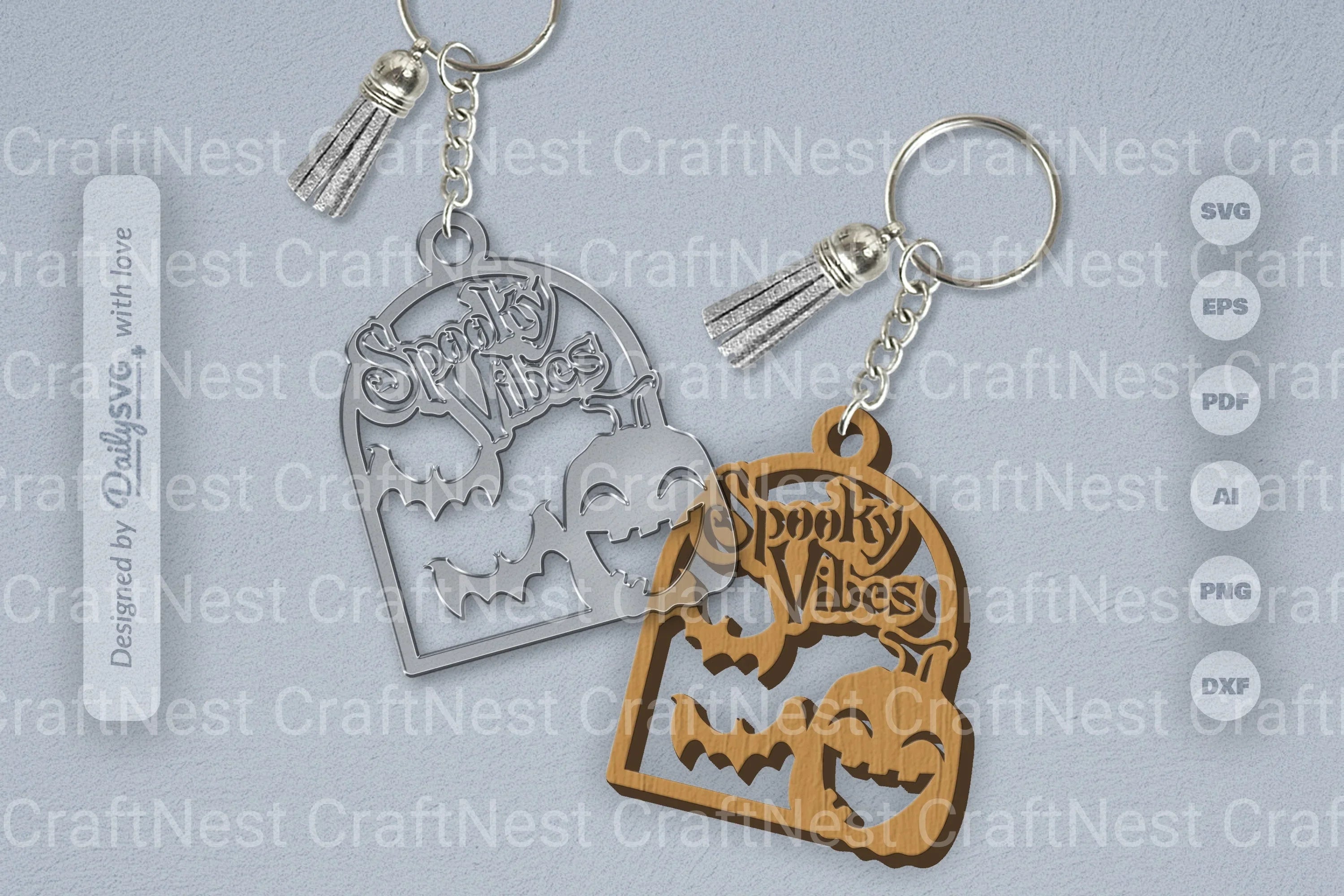 Spooky Vibes Halloween Pumpkin SVG Bundle