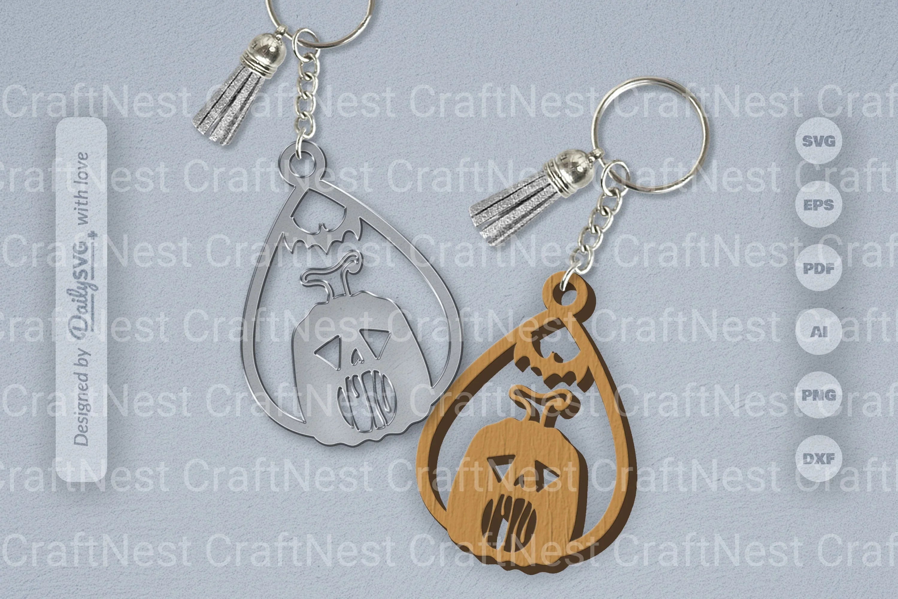 Halloween Pumpkin Teardrop SVG Bundle