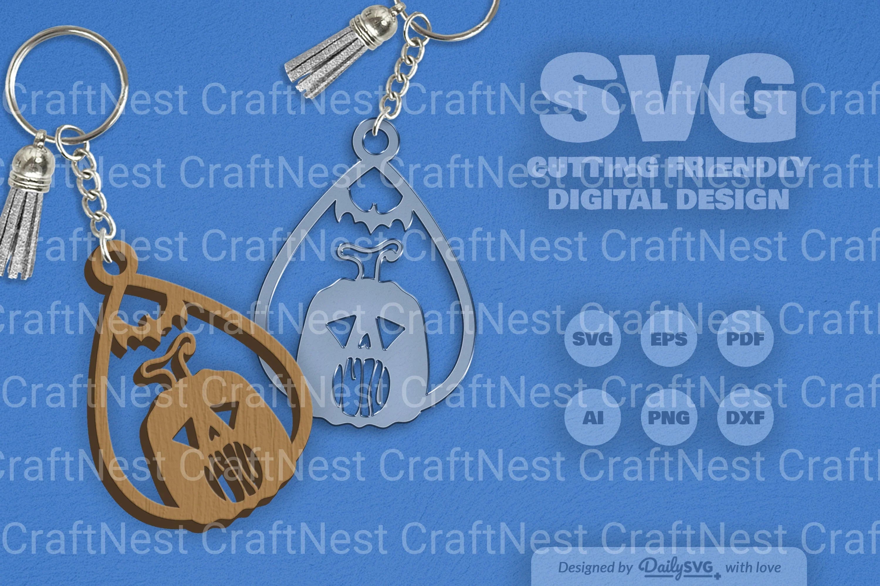 Halloween Pumpkin Teardrop SVG Bundle