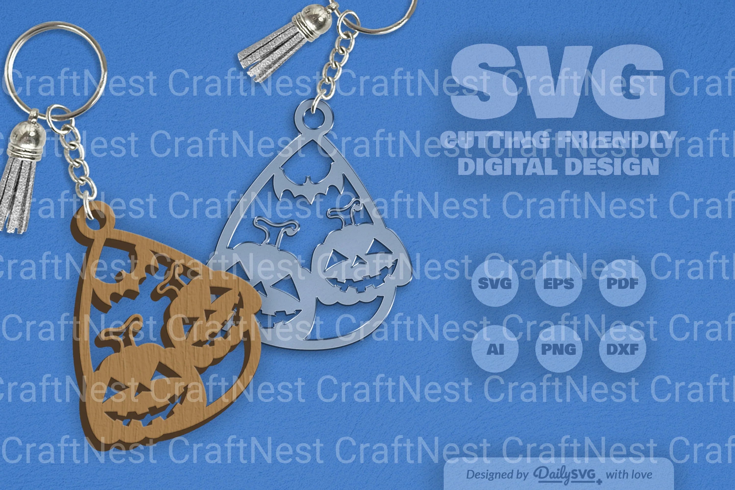 Halloween Pumpkin Teardrop SVG Bundle