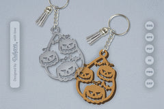 Halloween Pumpkin Tear Drop SVG Bundle 3 - CraftNest - Digital Crafting and Art