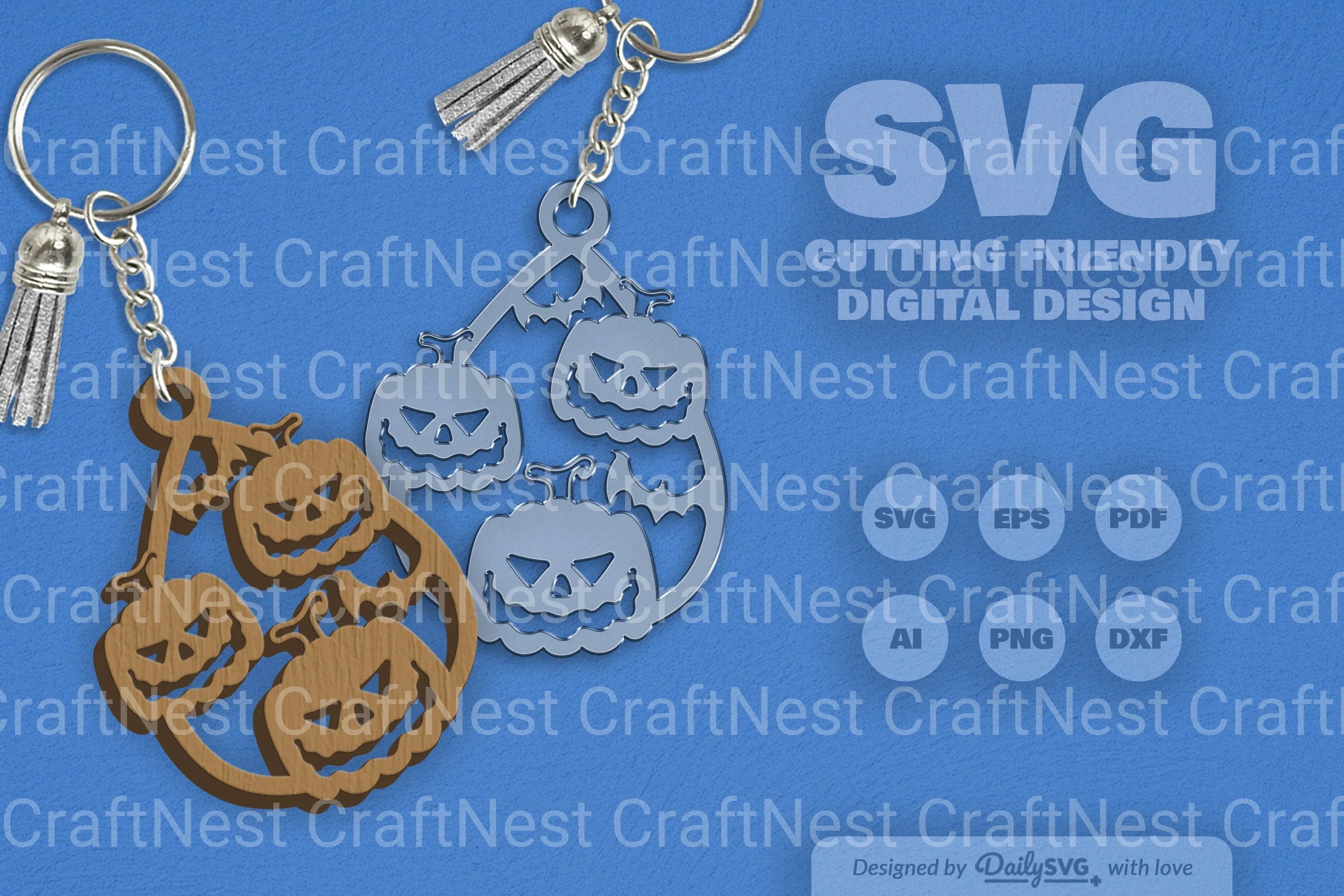 Halloween Pumpkin Tear Drop SVG Bundle