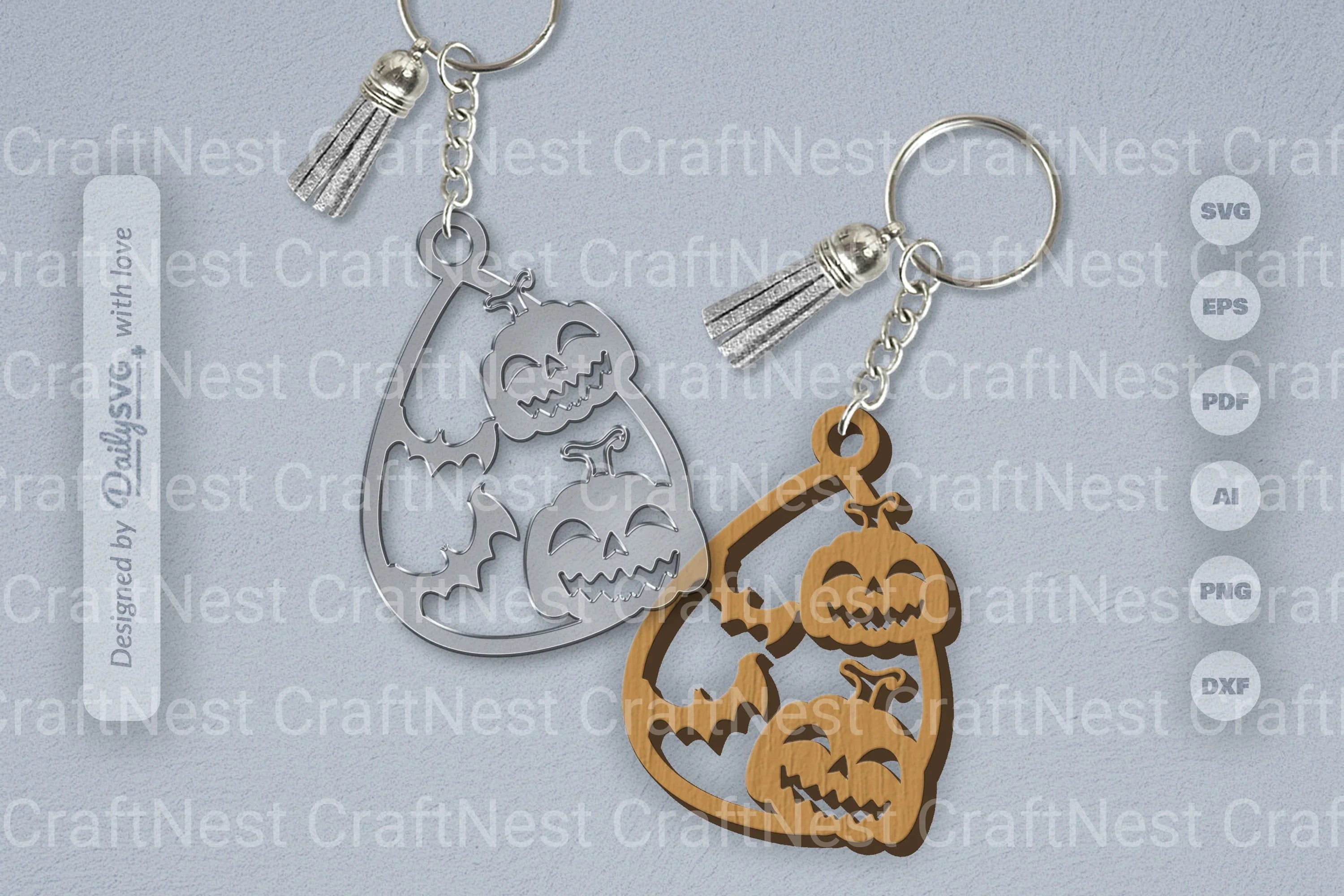 Halloween Pumpkin Teardrop SVG Bundle