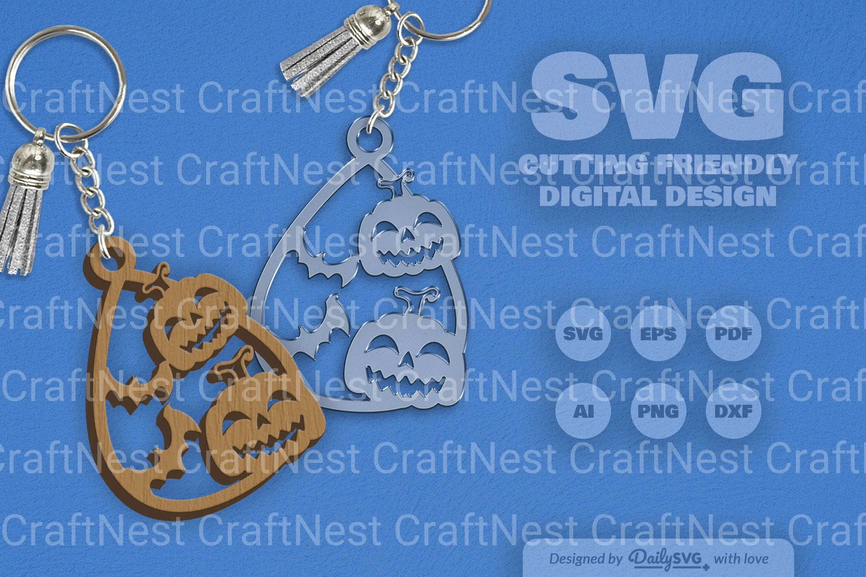 Halloween Pumpkin Teardrop SVG Bundle