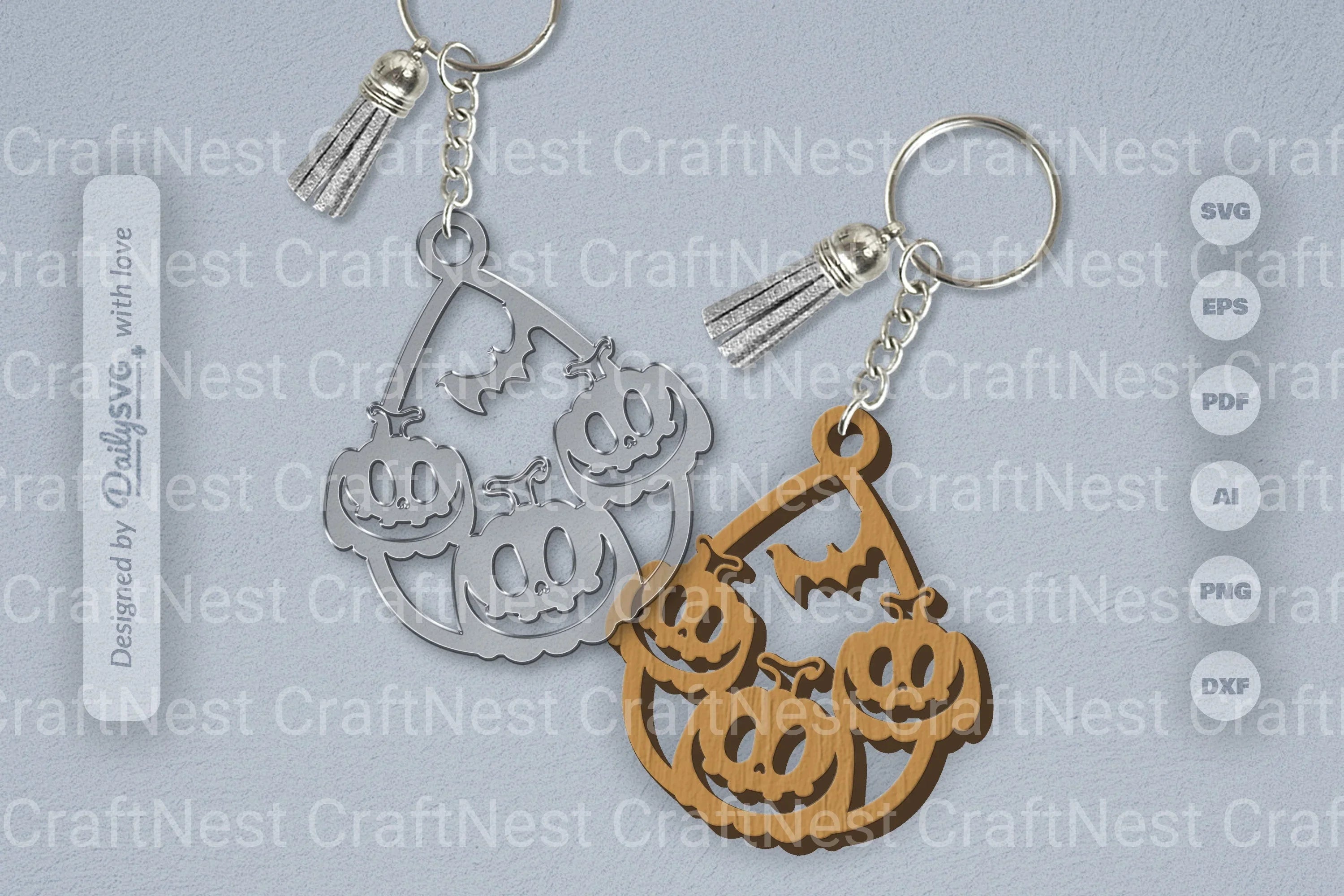 Halloween Pumpkin Tear Drop SVG Bundle