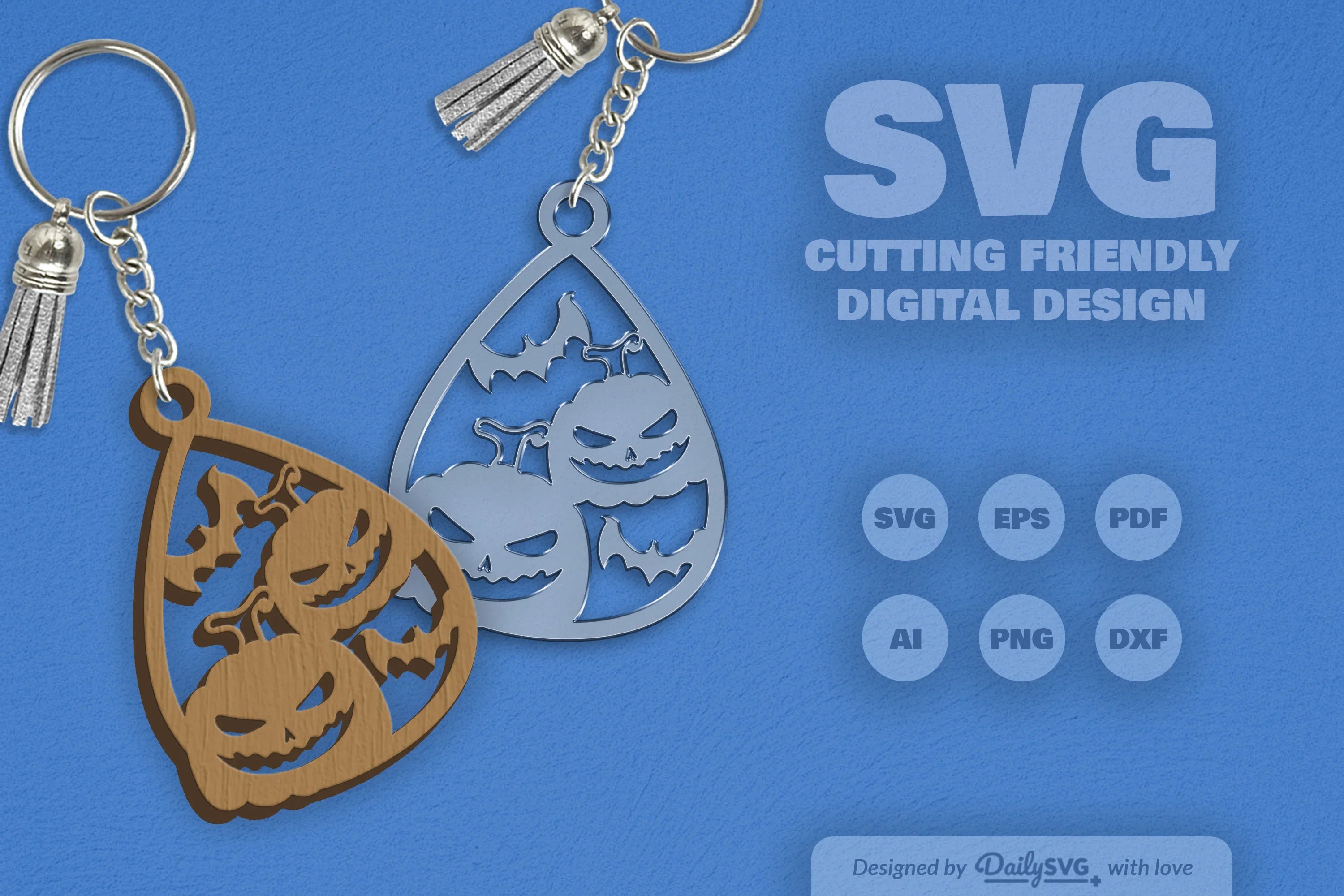 Halloween Pumpkin Teardrop SVG Bundle - CraftNest - Digital Crafting and Art