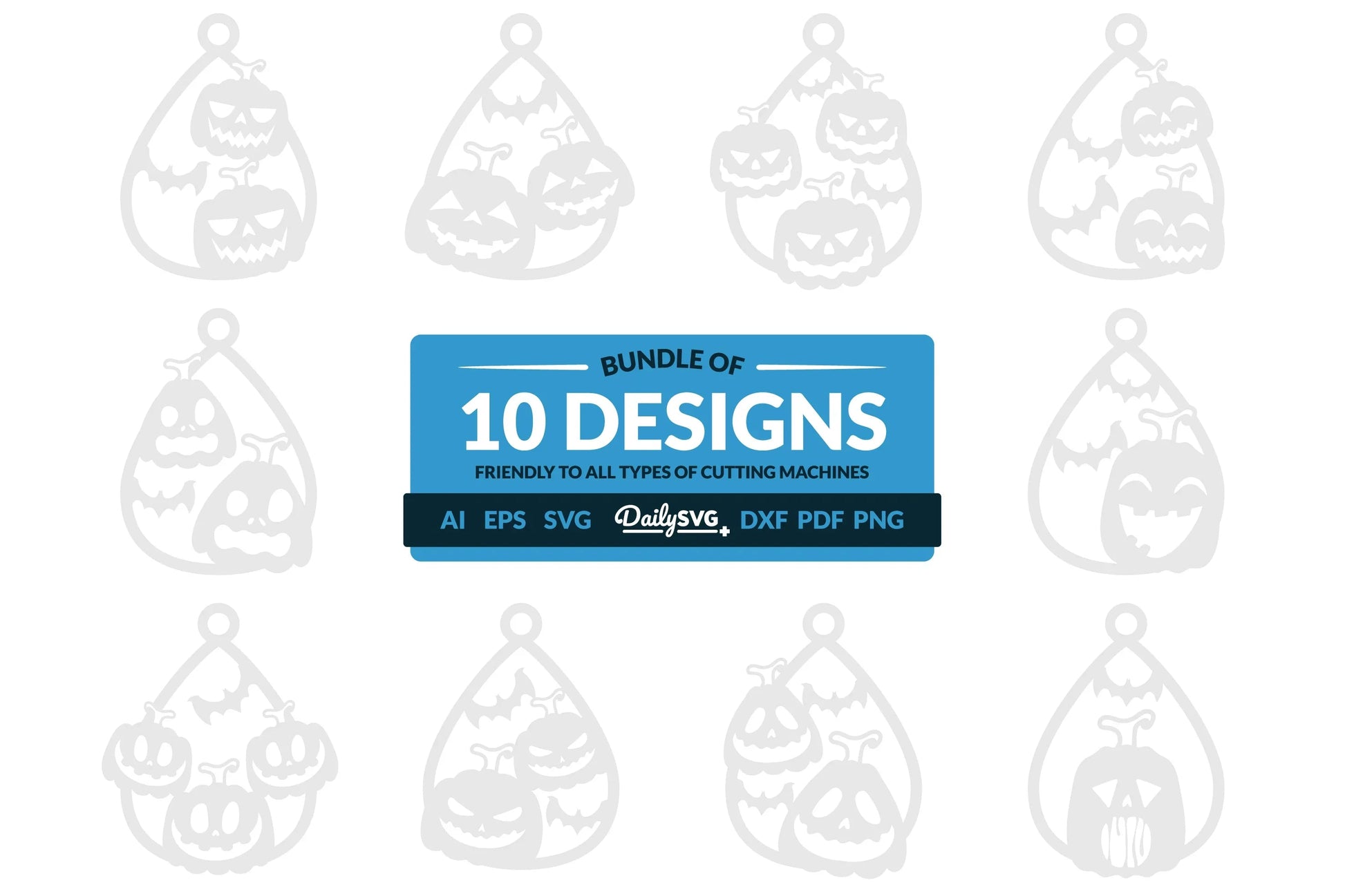 Halloween Pumpkin Tear Drop Keychain Clipart - CraftNest - Digital Crafting and Art