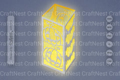 Halloween Pumpkin Papercut SVG Bundle 4 - CraftNest - Digital Crafting and Art