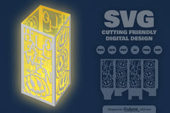 Halloween Pumpkin Papercut SVG Bundle 6 - CraftNest - Digital Crafting and Art
