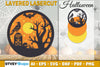 Halloween Scene Round SVG Bundle