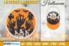 Halloween Scene Round SVG Bundle