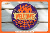 Halloween Round Sign Lasercut SVG Bundle