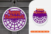 Halloween Round Sign Lasercut SVG Bundle
