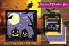 Halloween Scene Papercut Shadow Box SVG Bundle