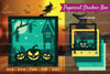 Halloween Scene Papercut Shadow Box SVG Bundle