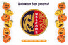 Halloween Sign Lasercut SVG Bundle - Clipart Bundle