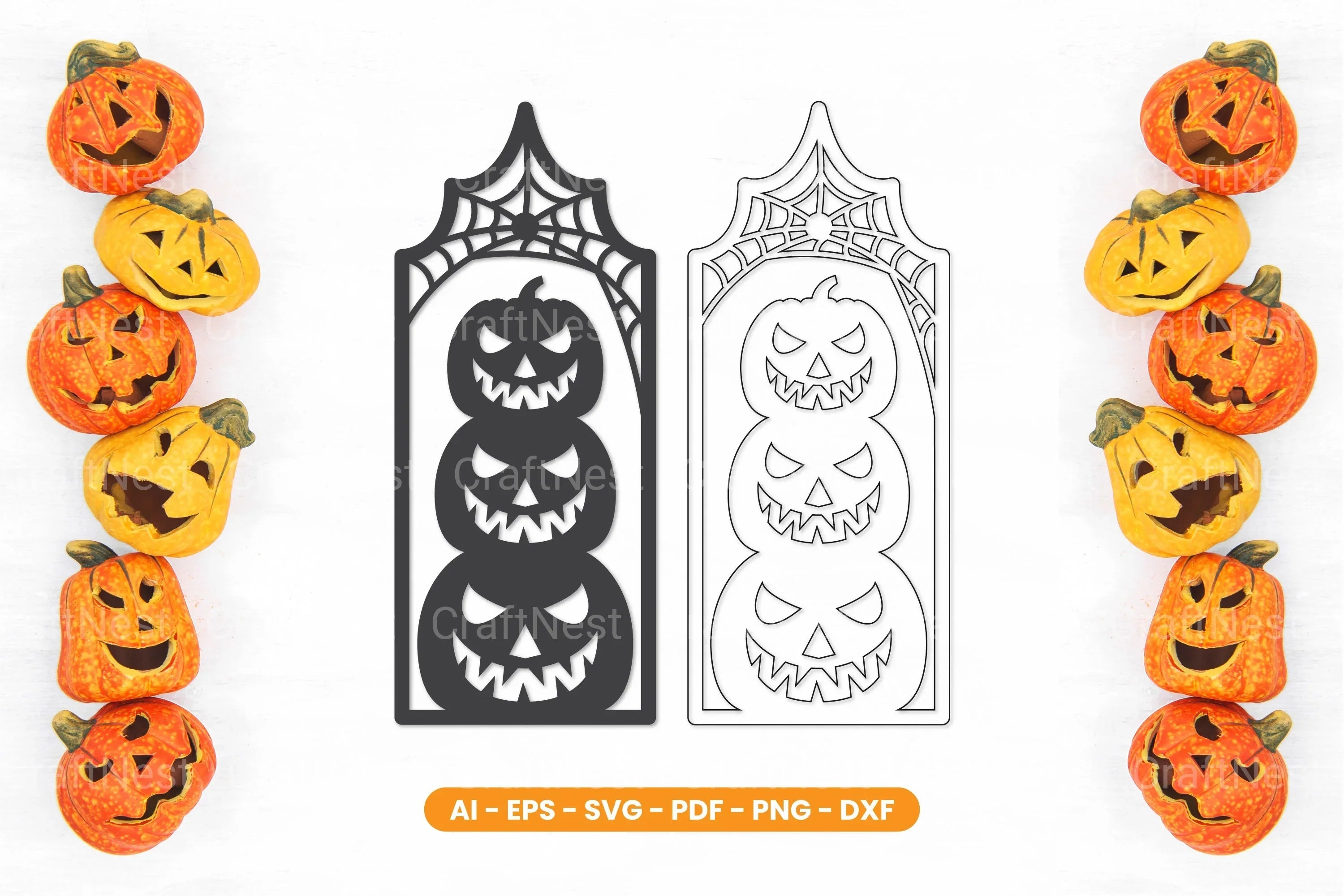 Halloween Spooky Lasercut SVG Bundle - CraftNest - Digital Crafting and Art