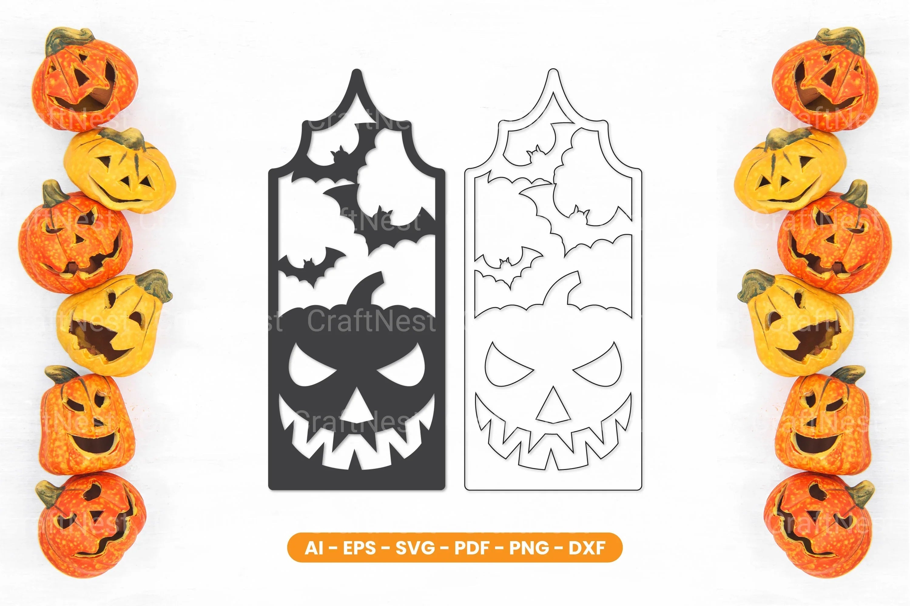 Halloween Spooky Lasercut SVG Bundle - CraftNest - Digital Crafting and Art