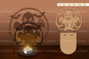 Halloween Tealight Candle Holder Laser Cut SVG Bundle