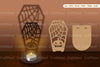 Halloween Tealight Candle Holder Laser Cut SVG Bundle