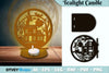 Halloween Tealight Candle Holder SVG Bundle