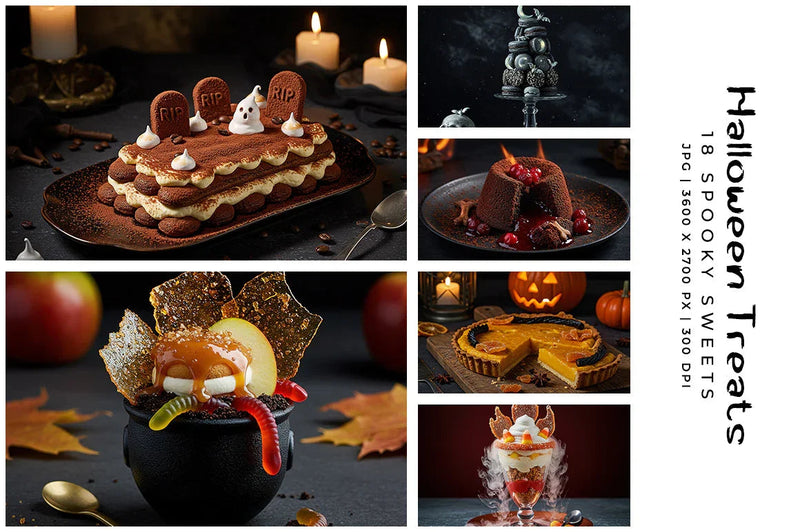 Halloween Treats - Stock Images - CraftNest - Digital Crafting and Art