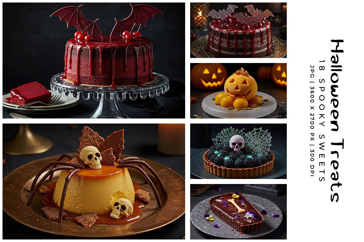 Halloween Treats - Stock Images - CraftNest - Digital Crafting and Art