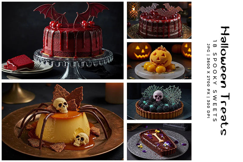 Halloween Treats - Stock Images - CraftNest - Digital Crafting and Art