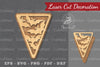 Halloween Triangle Laser Cut Decoration Clipart Bundle