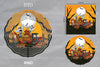 Halloween Truck Wind Spinner Clipart Bundle