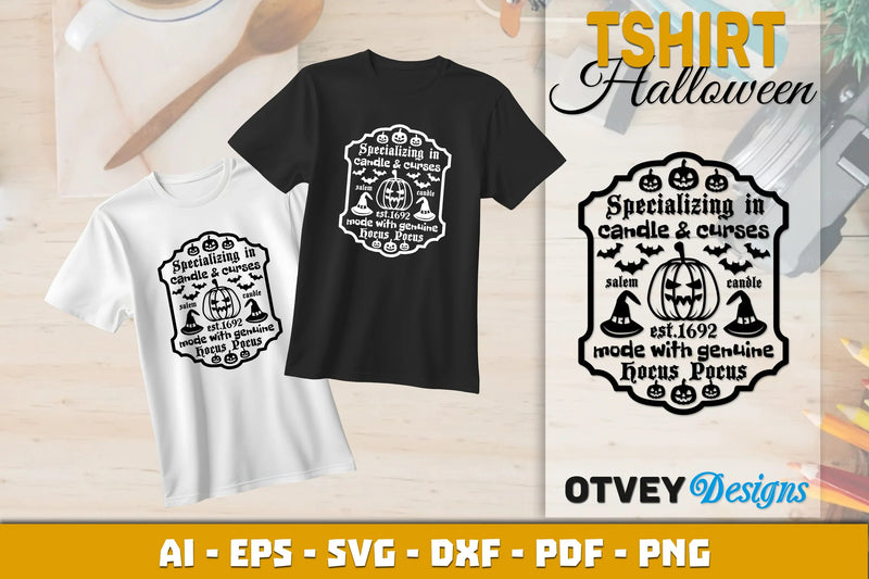 Halloween T-shirt SVG Bundle241 - CraftNest - Digital Crafting and Art