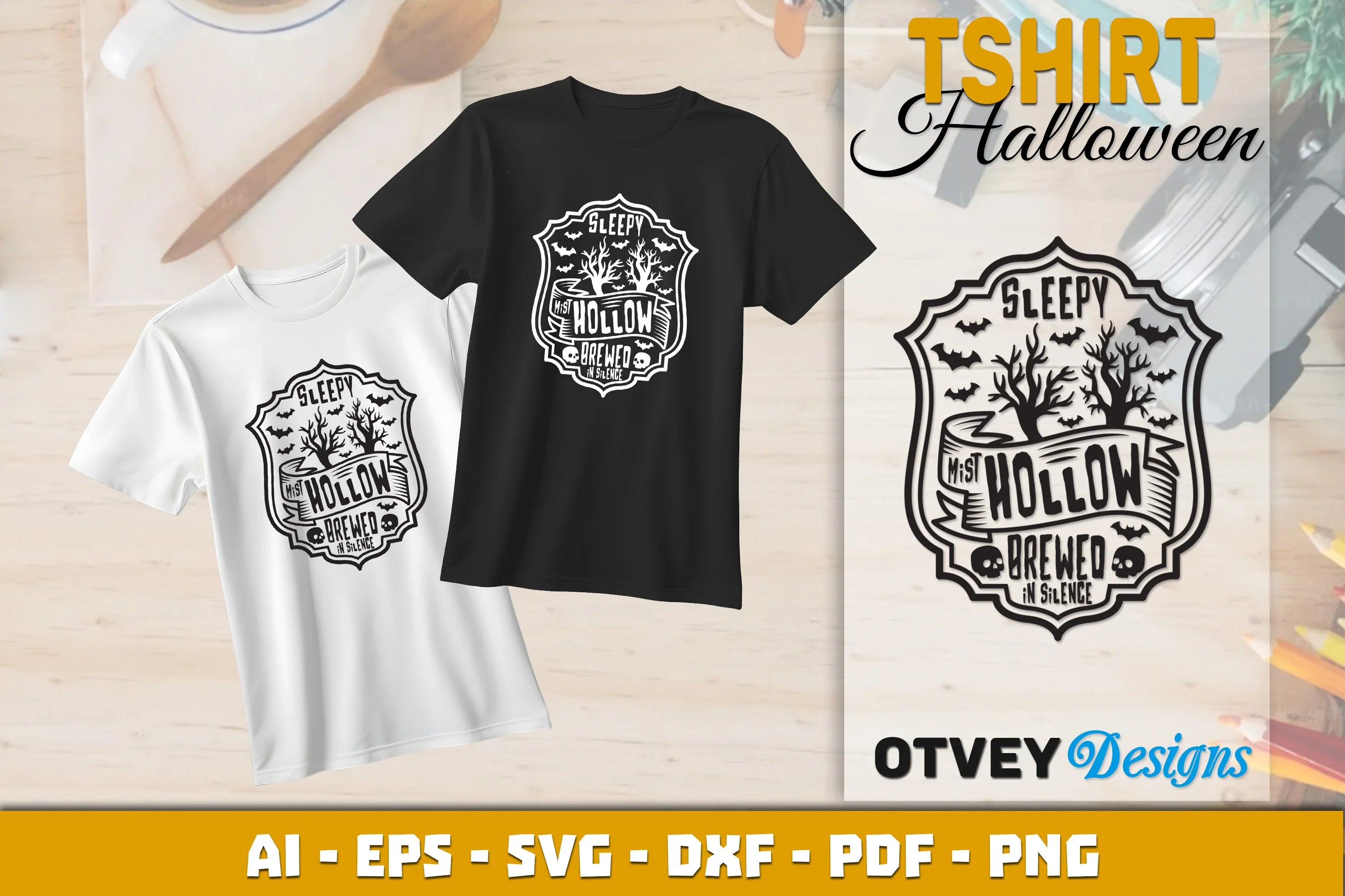 Halloween T-shirt SVG Bundle 21 - CraftNest - Digital Crafting and Art