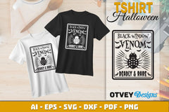 Halloween T-shirt SVG Bundle 24 - CraftNest - Digital Crafting and Art