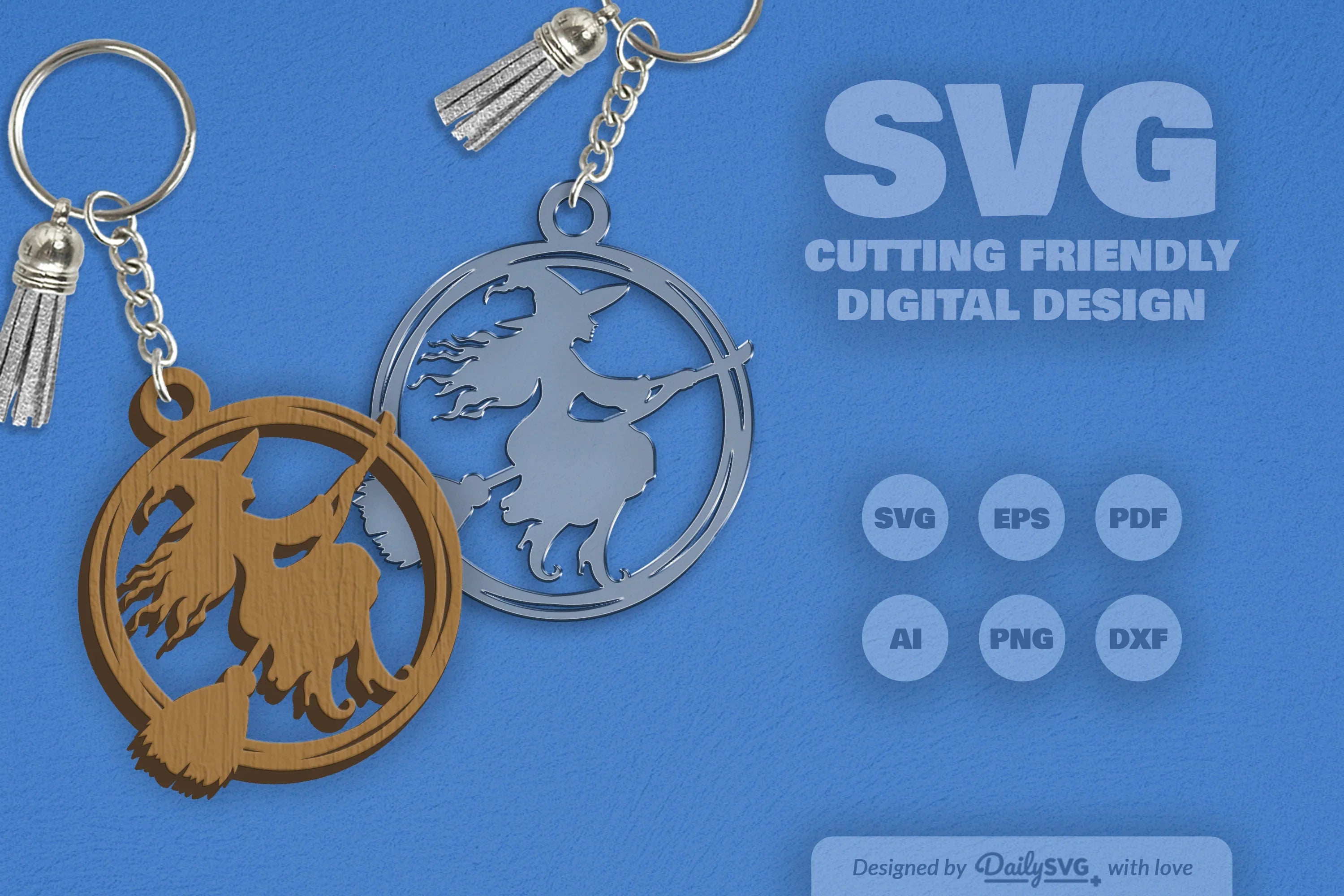 Halloween Witch SVG Bundle 8 - CraftNest - Digital Crafting and Art