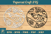 Hand Paw Papercut Clipart Bundle