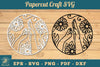 Hand Paw Papercut SVG Bundle