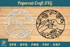 Hand Paw Papercut Clipart Bundle
