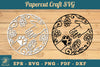 Hand Paw Papercut SVG Bundle