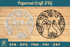Hand Paw Papercut SVG Bundle