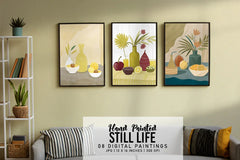 Hand Painted Still Life - Wall Art - CraftNest - Digital Crafting and Art
