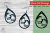 Hand Sock Earrings Design Clipart Bundle