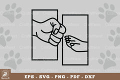 Hand and Paw Home Decor SVG Bundle - CraftNest - Digital Crafting and Art