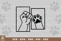 Hand and Paw Home Decor SVG Bundle - CraftNest - Digital Crafting and Art