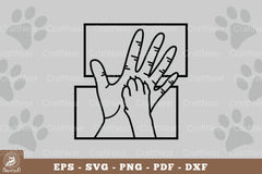 Hand and Paw Home Decor SVG Bundle - CraftNest - Digital Crafting and Art